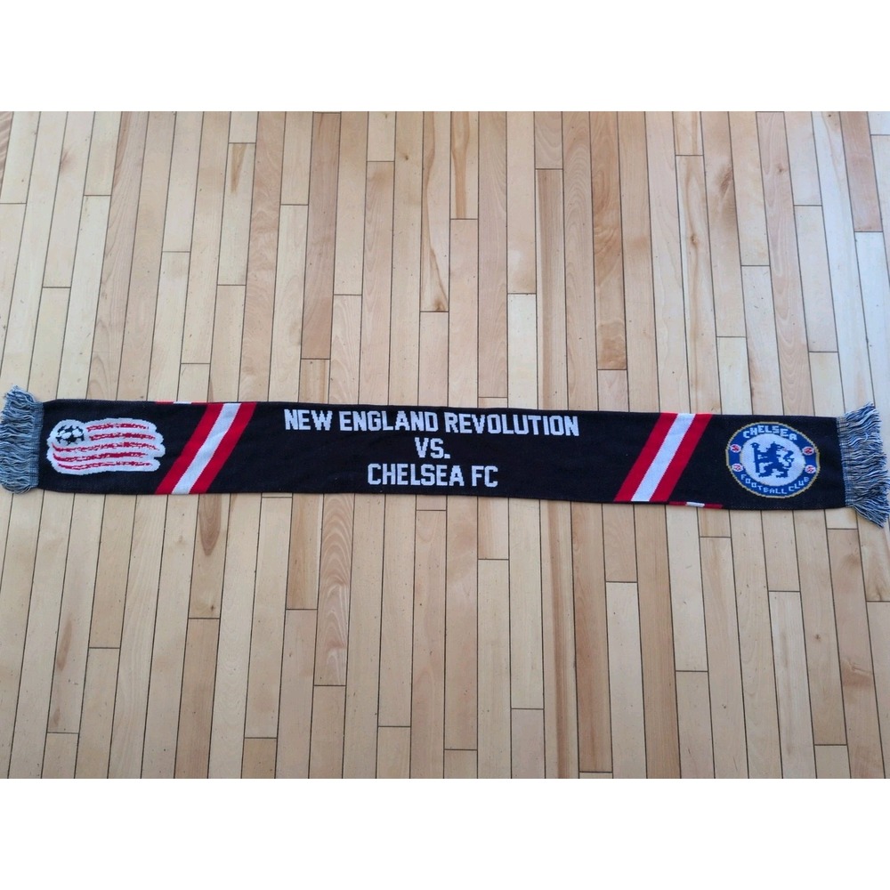 New England Revolution Vs Chelsea FC Adult Winter Scarf